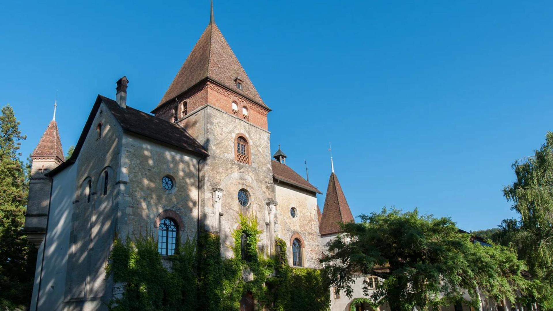 Schloss Muenchenwiler ムルテン エクステリア 写真
